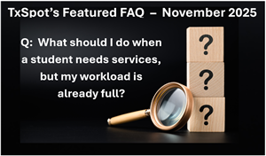  November 2025 Featured FAQ